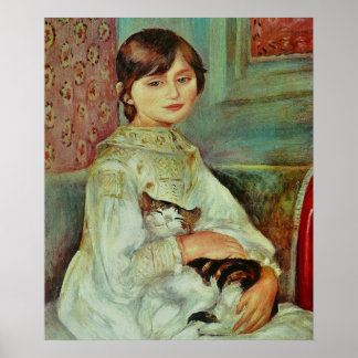 Póster Happy Cat by Renoir