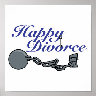 Póster Happy Divorce