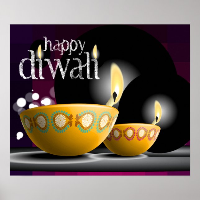 Póster Happy Diwali... (Frente)