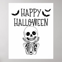 Póster Happy Halloween Affiche