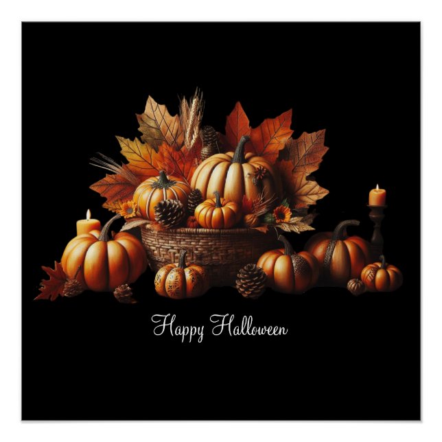 Póster Happy Halloween Dark Maul (Anverso)