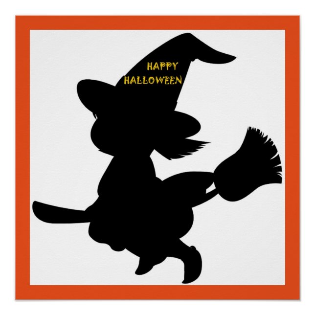 PÓSTER "HAPPY HALLOWEEN" PEQUEÑA BRAZA (Anverso)
