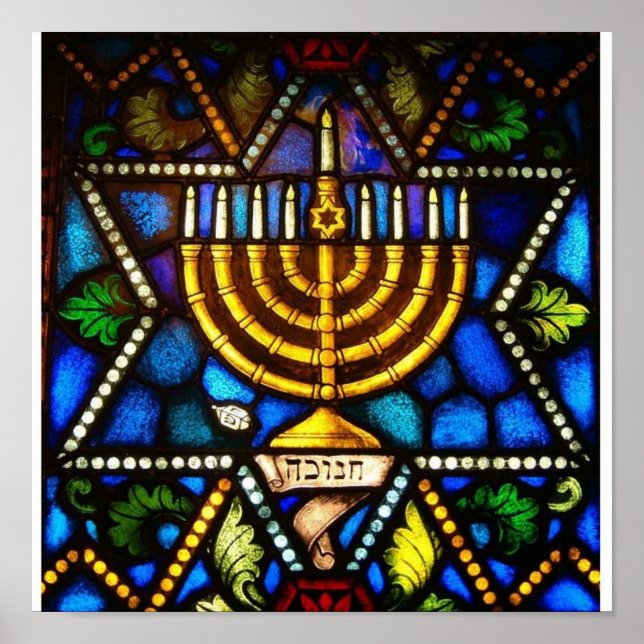 PÓSTER HAPPY HANUKKAH (Frente)