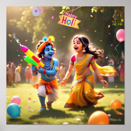 PÓSTER HAPPY HOLI