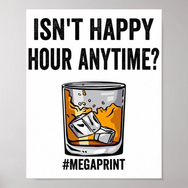 Póster Happy Hour Anytime Mega Print (Frente)