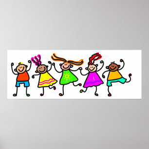 Póster Happy Kids