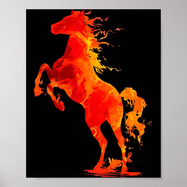 Póster Happy New Year 2026 Chinese New Year Horse Zodiac  (Frente)