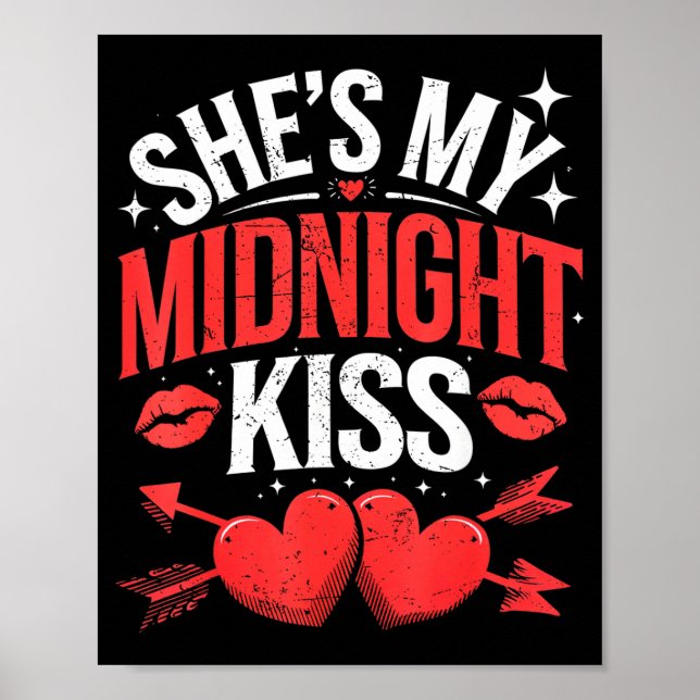 Póster Happy New Year Couples She's My Midnight Kiss Vale (Frente)