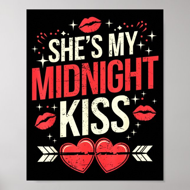 Póster Happy New Year Couples She's My Midnight Kiss Vale (Frente)