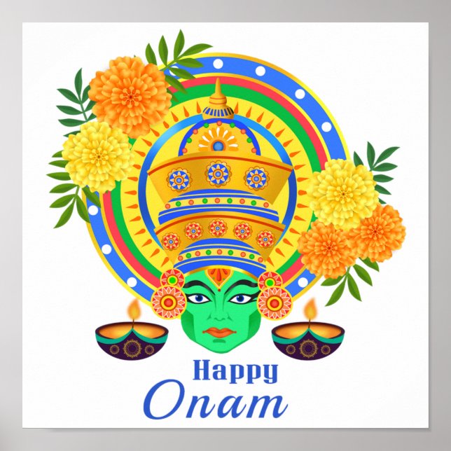 Póster hAPPY oNAM (Frente)