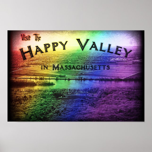 Póster Happy Valley Massachusetts (Frente)