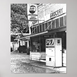 Póster Happy's Grocery Store, Ottawa, Kansas 1970s