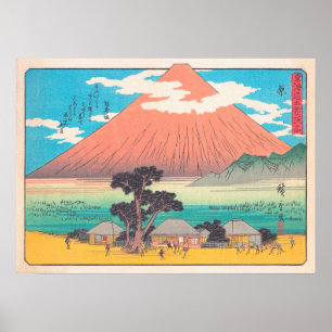 Póster Hara, from the series Fifty-three Stations hokaido