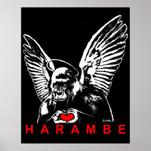 Póster Harambe