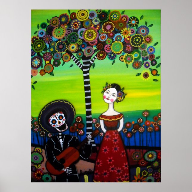 Póster Harana dia de los muertos (Frente)