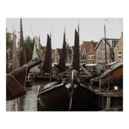 Póster Harbor, boats,