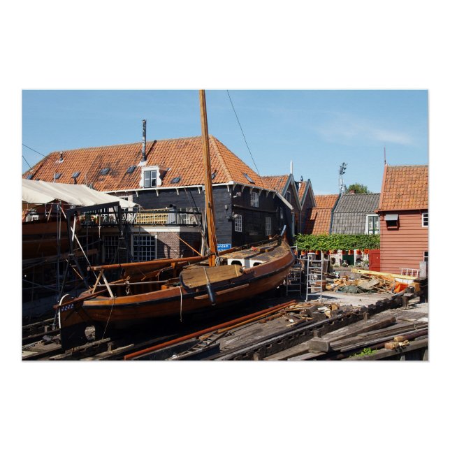 Póster Harbor, shipyard (Anverso)