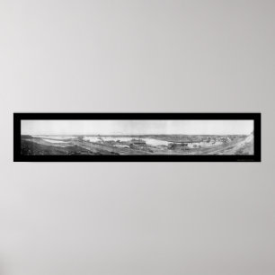 Póster Harbour Providence RI Photo 1910