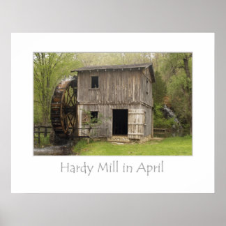 Póster Hardy Mill en abril