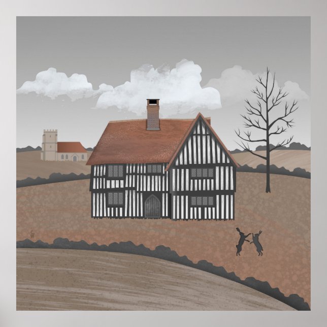 Póster Hare House (Frente)