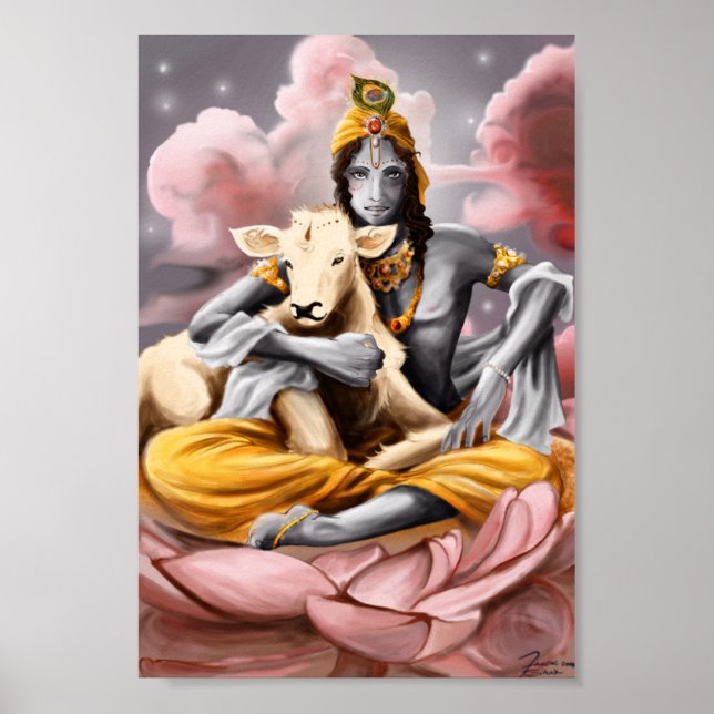 Póster Hare_Krishna (Frente)