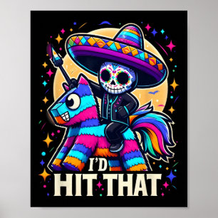 Póster Haría que el Cinco De Mayo Fiesta curioso de Méxic