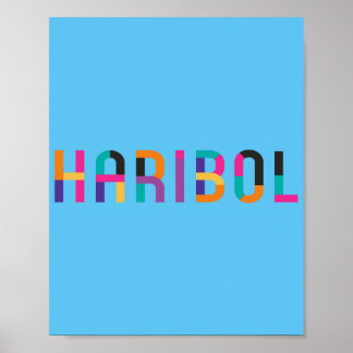 Póster Haribol Nitai Gaur