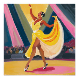 Póster Harlem Dancer