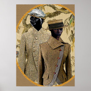 Póster Harlem Renaissance Speakfácil 1920
