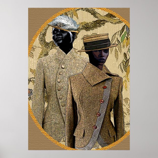 Póster Harlem Renaissance Speakfácil 1920 (Frente)