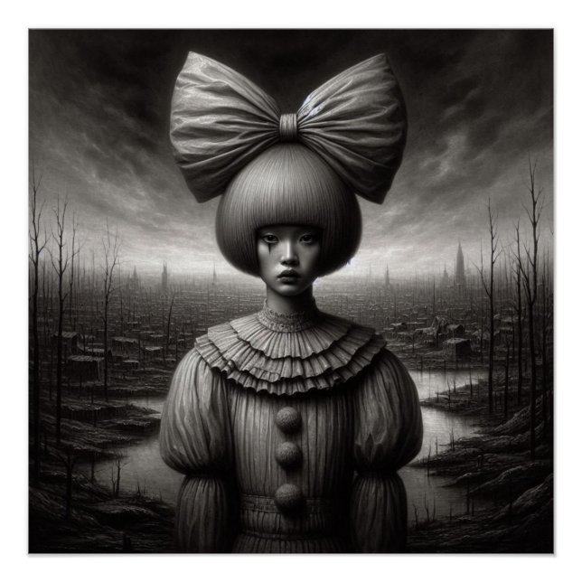 Póster Harlequin de Wasteland (Anverso)