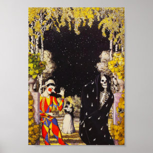 Póster Harlequin y Poster de la muerte