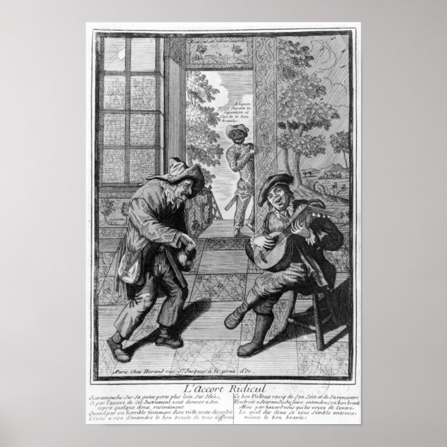 Póster Harlequin y Scaramouche (Frente)