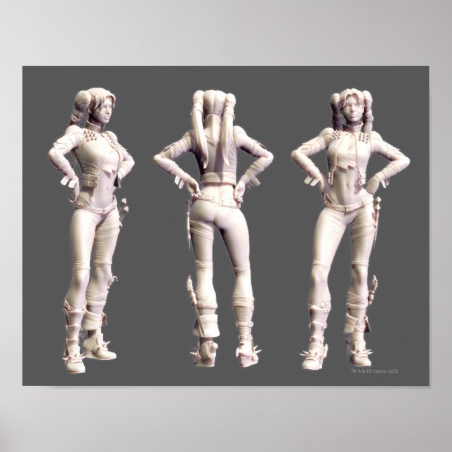 Póster Harley Quinn Alternate Turnaround (Frente)