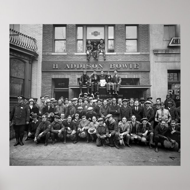 Póster Harley Temprano: 1925 (Frente)