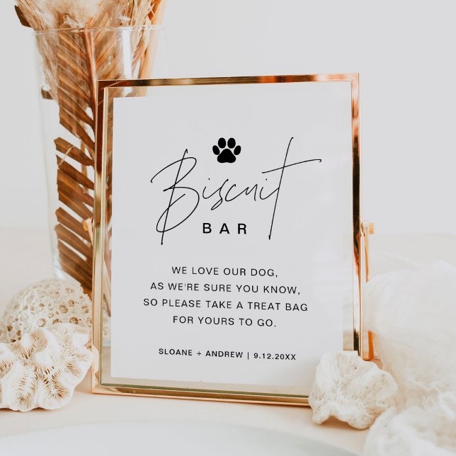 Póster HARLOW Biscuit Bar Mascota Rótulo Boda (Subido por el creador)