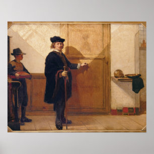 Póster Harmensz van Rijn Rembrandt (1606-69) Knocking on