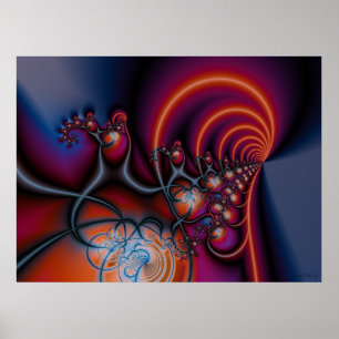 Póster Harmony Fractal