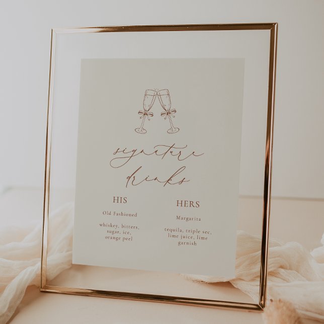 Póster HARMONY Terracotta Signature Bebe Boda (Subido por el creador)