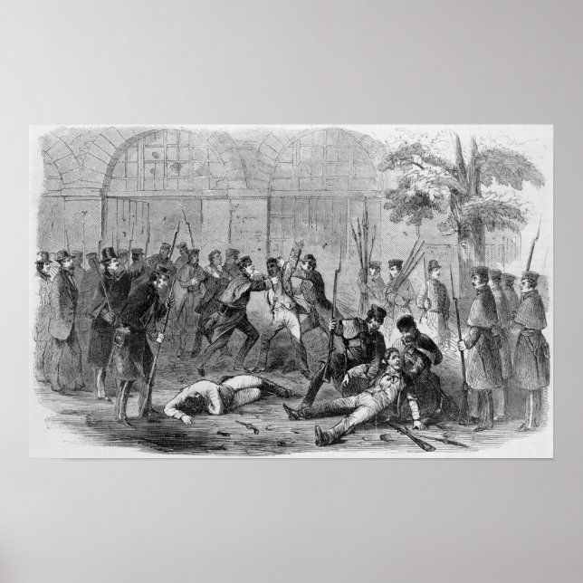 Póster Harper's Ferry Insurrection (Frente)