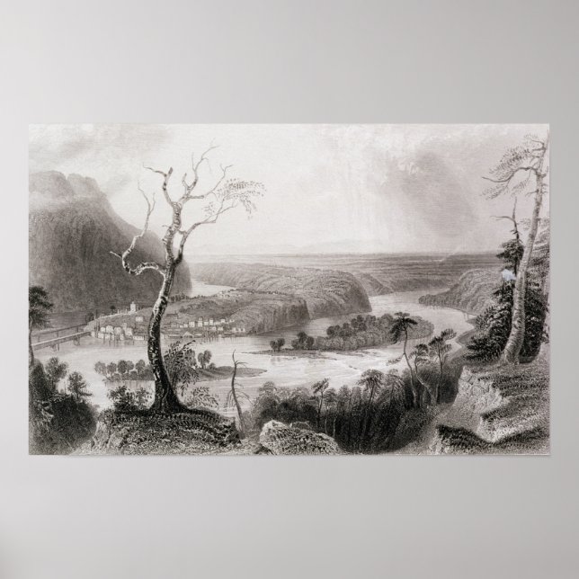 Póster Harper's Ferry, Virginia Occidental (Frente)