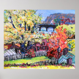 Póster Harper's Ferry Virginia Occidental / Artista Larry