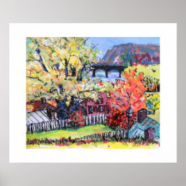 Póster Harper's Ferry Virginia Occidental / Artista Larry