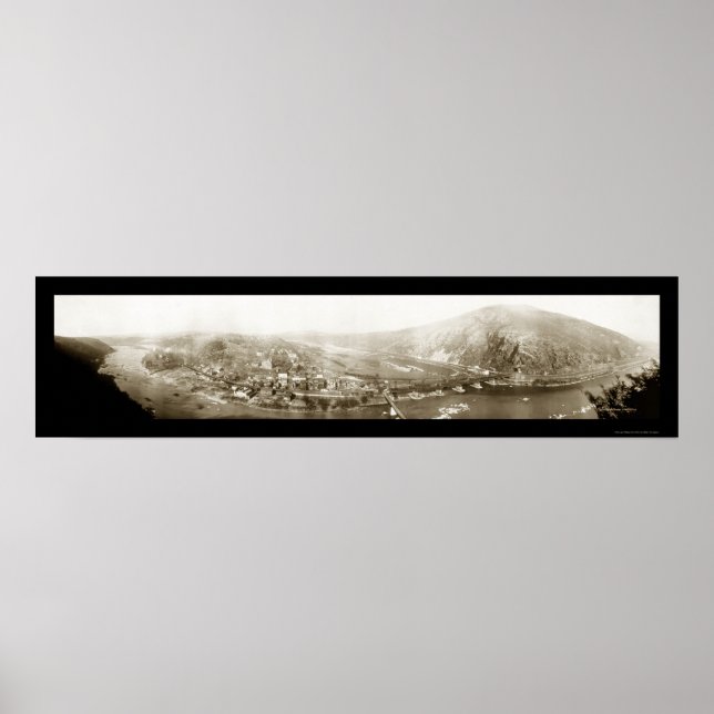 Póster Harpers Ferry West Virginia Photo 1915 (Frente)