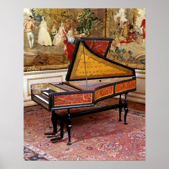 Póster Harpsichord, 1634 (Frente)