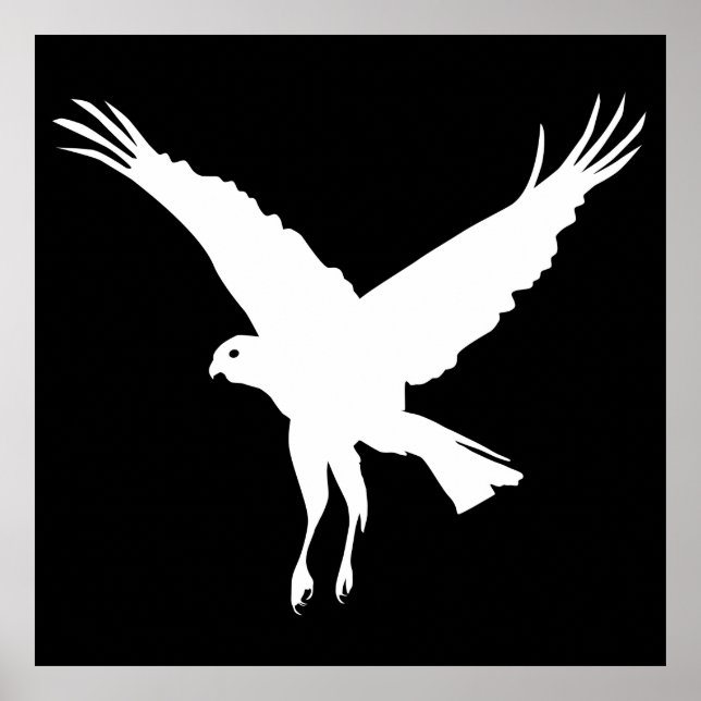 Póster Harrier de mariscos voladores (Frente)