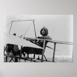 Póster Harriet Quimby poster 13"x19"