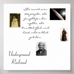 Póster Harriet Ross Tubman