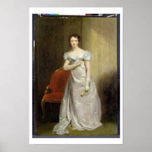 Póster Harriet Smithson (1800-54) como Srta. Dorillon,