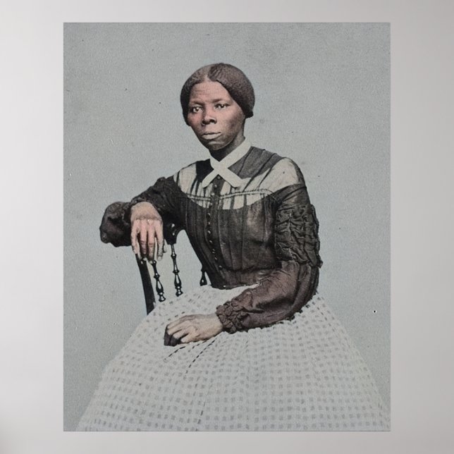 Póster Harriet Tubman - Abolicionista (Frente)